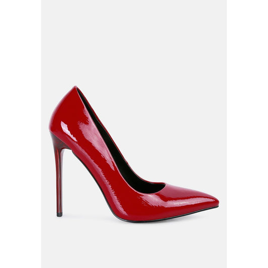 Personated Stiletto Heel Pumps-0