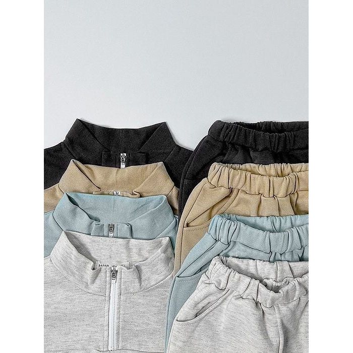 Baby Fashion Simply Style Hoodies Two Pieces Sets-2