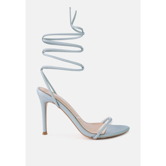 Sphynx High Heel Lace Up Heels-0