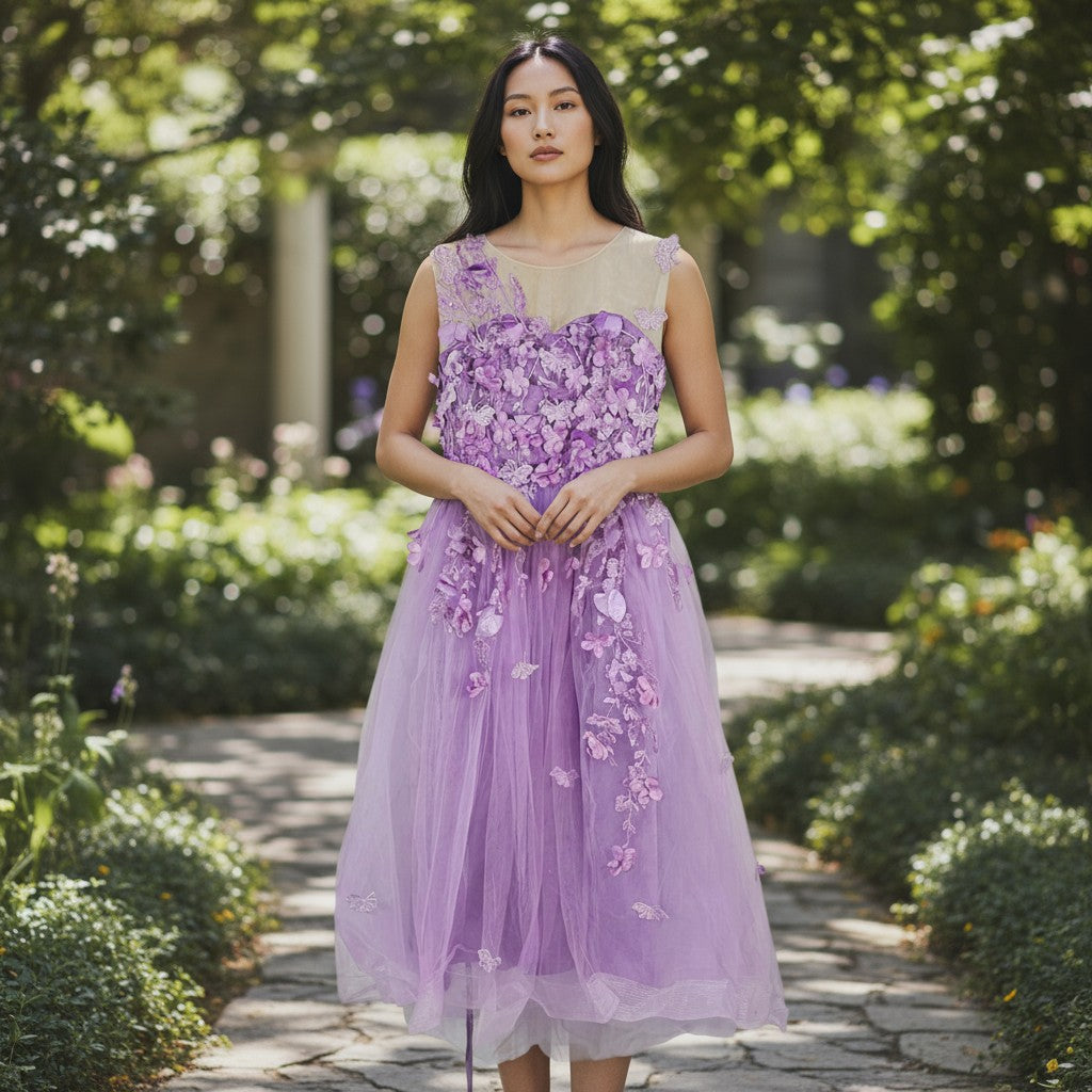 Lilac Wonderland Fairy Dress: Bloom Where You're Planted!