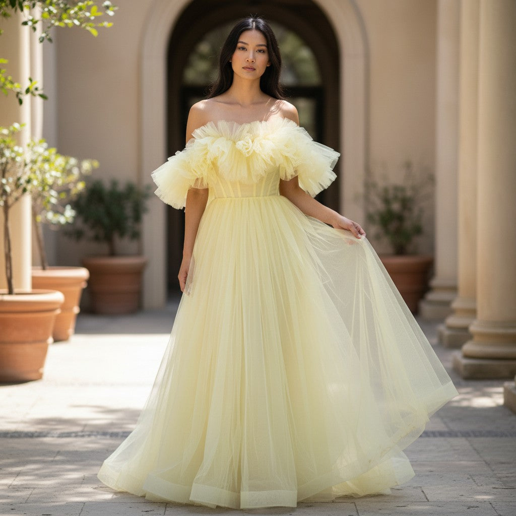 Sunshine Dream Tulle Skirt: Float into Fashion Bliss!