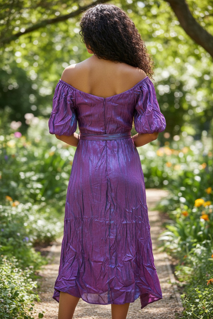 Puff Sleeve Dress - Channel Your Inner Drama Queen