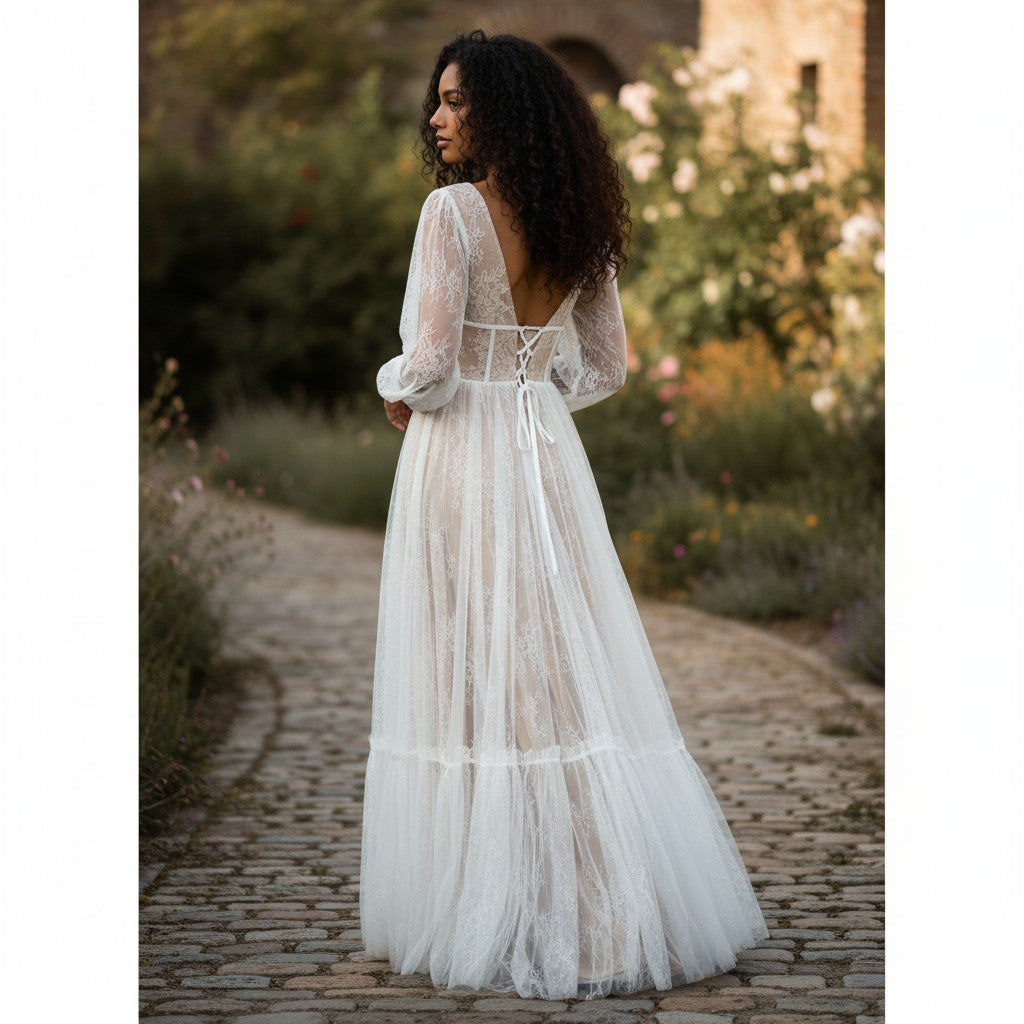Enchanting Lace Maxi Dress - The Fairy Tale You Can Wear