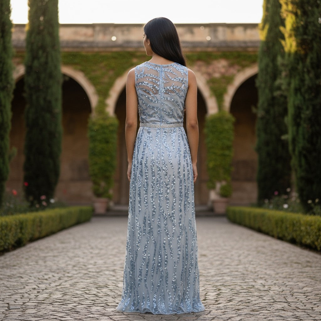 Sequin Splash: The Dazzling Diva Dress