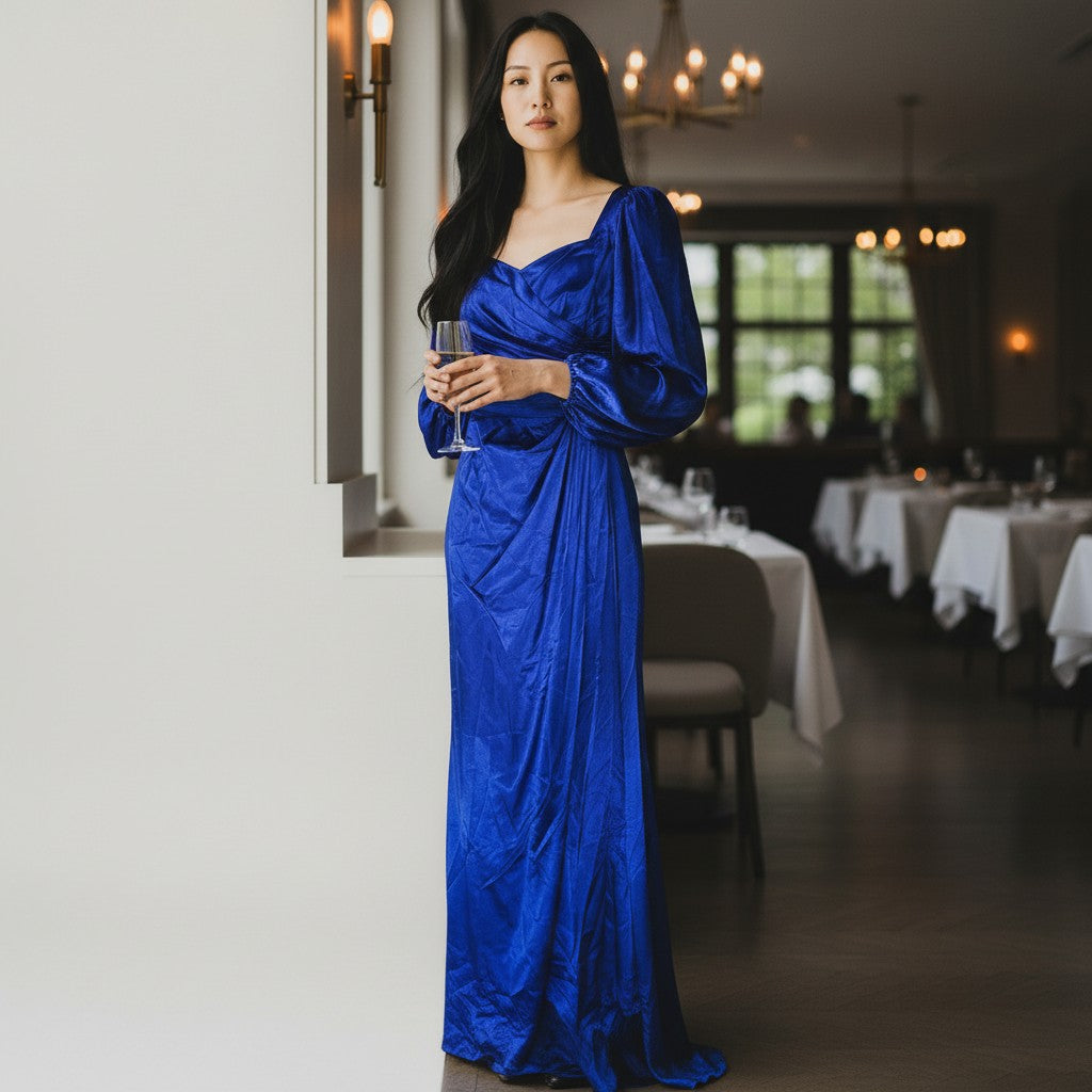 Enchanting Pink Sequin Evening Dress - Magical Celebration