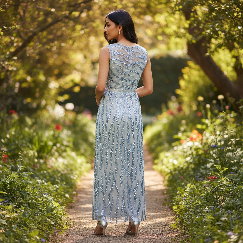 Sequin Splash: The Dazzling Diva Dress