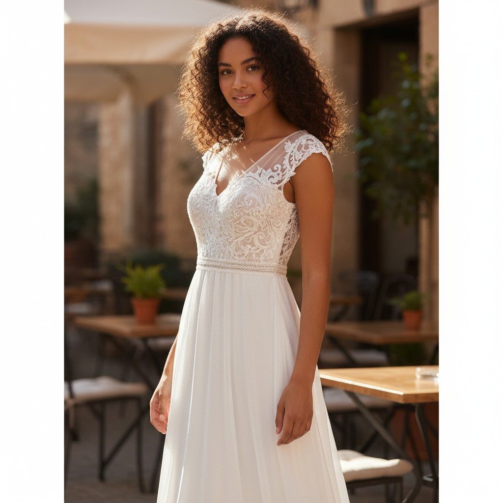 Elegant Lace Maxi Dress - Wedding Ready!