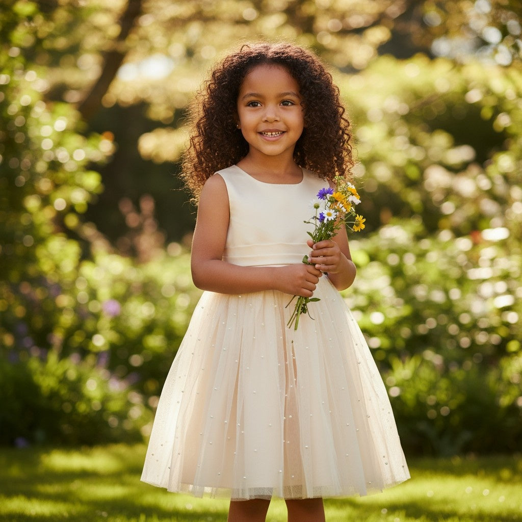 Sparkle Couture Twirl Dress: A Sprinkle of Elegance