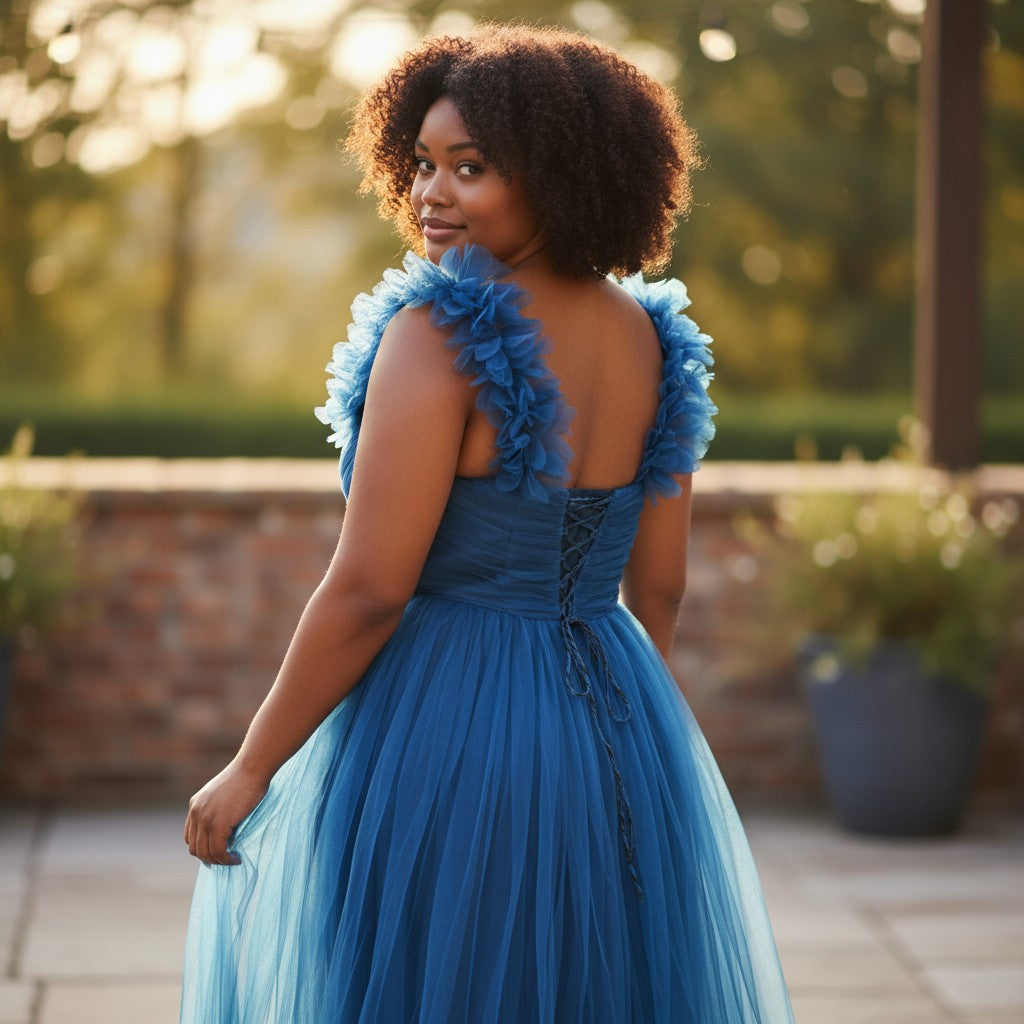 Flirty Floral Strap Midi Dress - Twirl-Worthy!