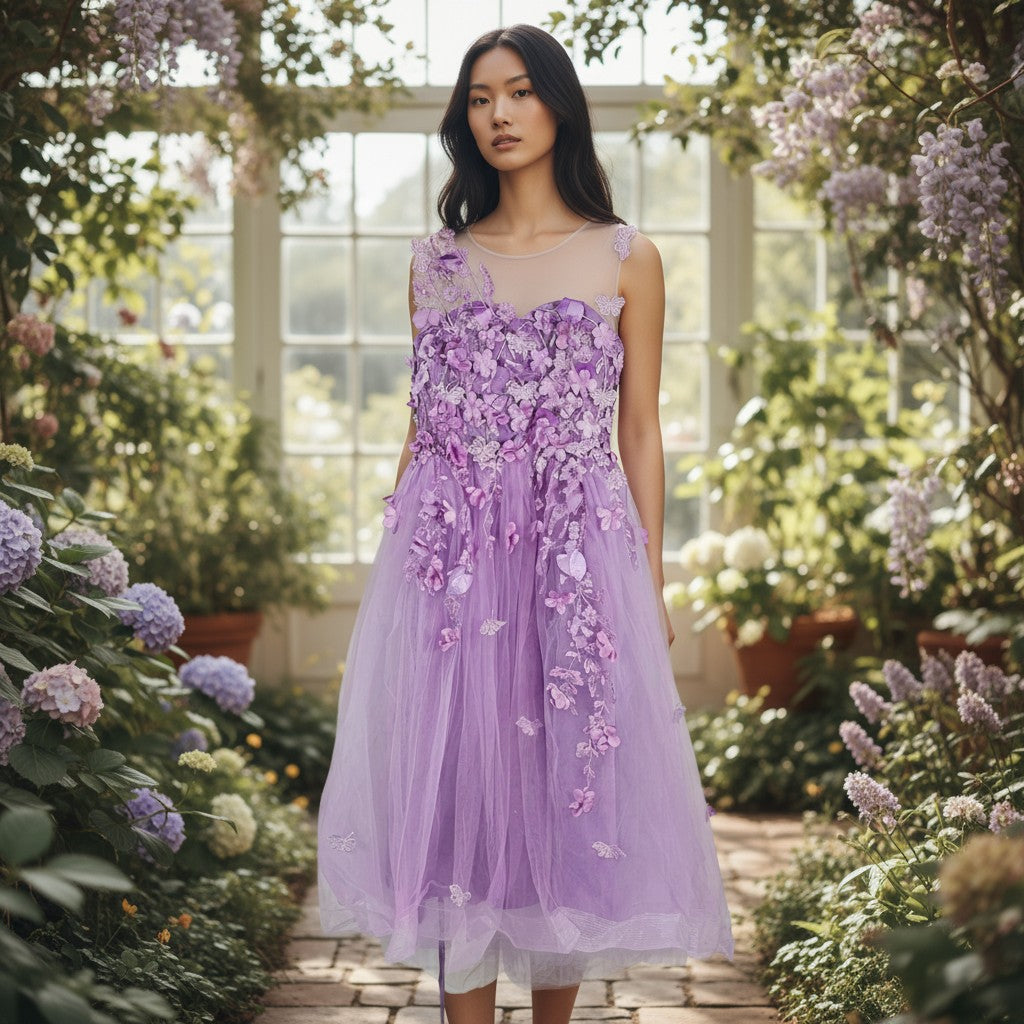 Lilac Wonderland Fairy Dress: Bloom Where You're Planted!
