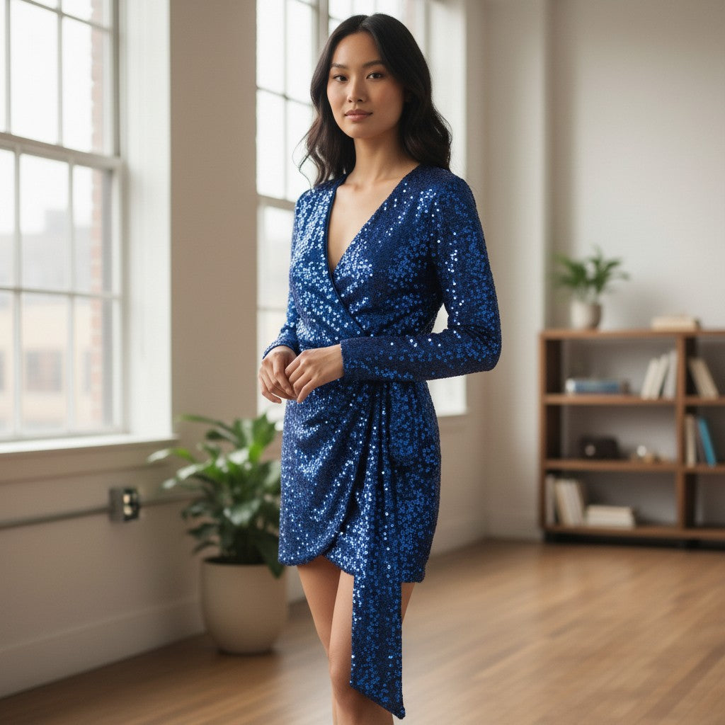 Sparkle Like You Mean It: Sequin Party Dress