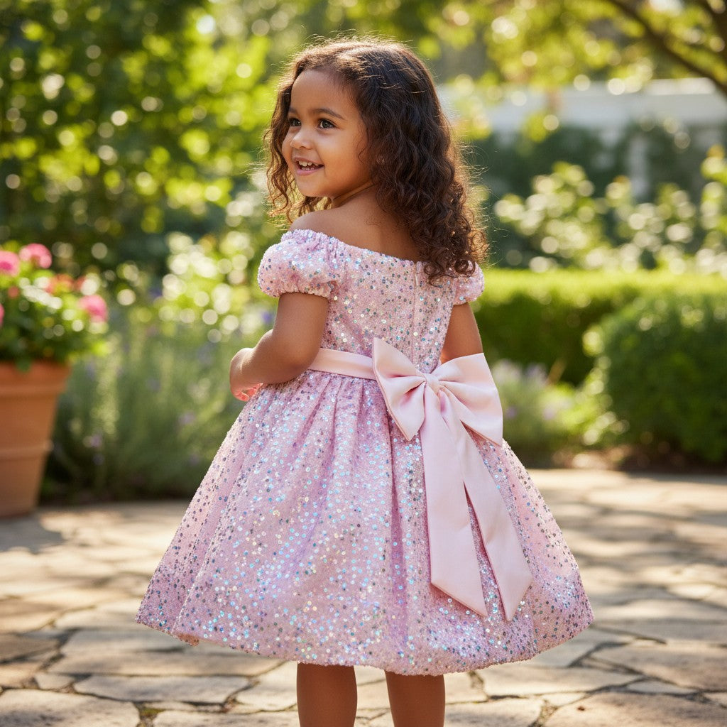 Sparkling Pink Dream Dress: The Ultimate Twirl Machine