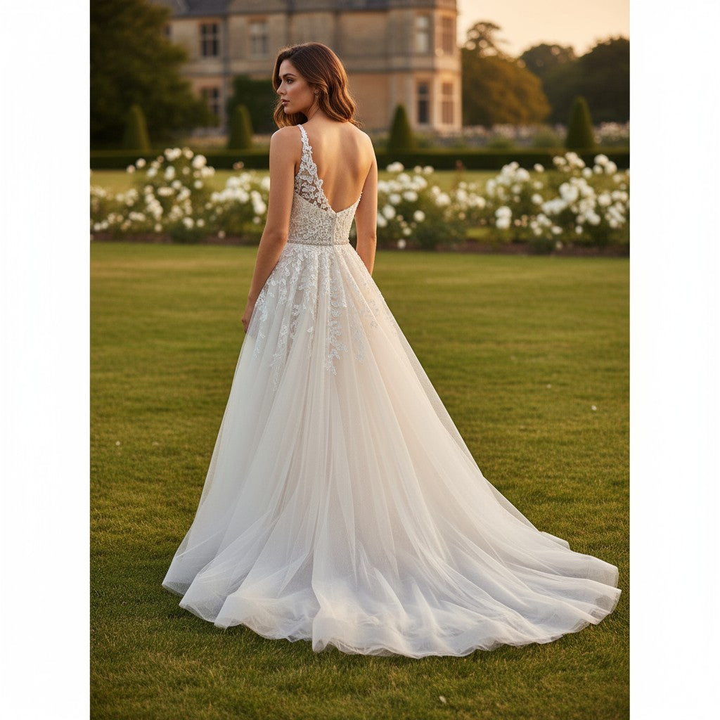 Mac Duggal Whimsical Lace Dreams: The One-Shoulder Wonder Gown