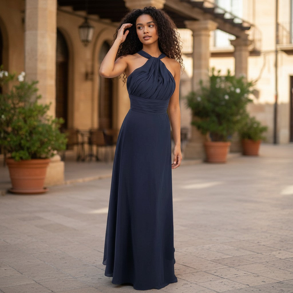 Flowy Evening Gown