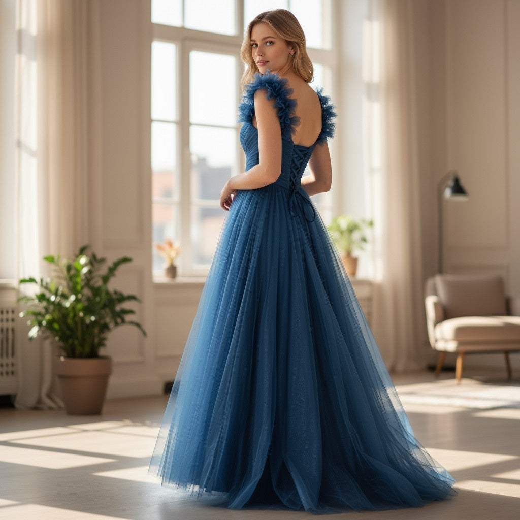 Cinderella Blues: Transformative Tulle Delight