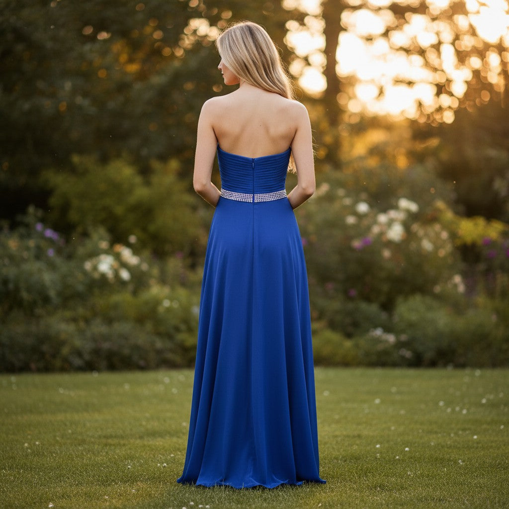 Sequined Party Dress - Pacific Blue Paradise